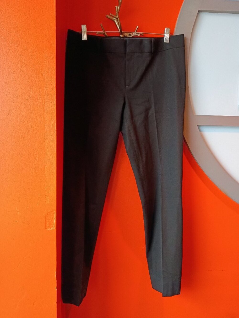 BANANA REPUBLIC sloan pants in black (sz8)